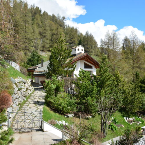 Die Seen und Berge im Blickfeld