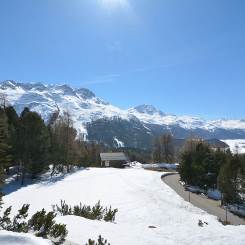 Top of the world - Property with spectacular views in St. Moritz-Suvretta