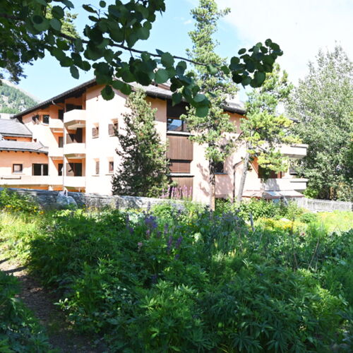 Gepflegte und zentral gelegene 3-Zimmer-Wohnung in Samedan