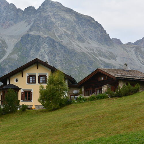 Property in a prime and secluded location in Val Fex