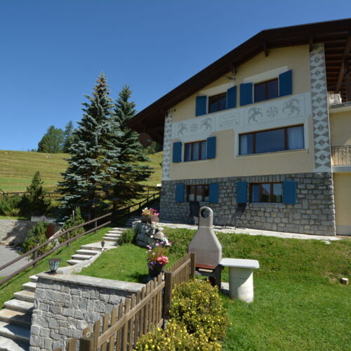 Liegenschaft an Weitsicht bietender Toplage in Pontresina