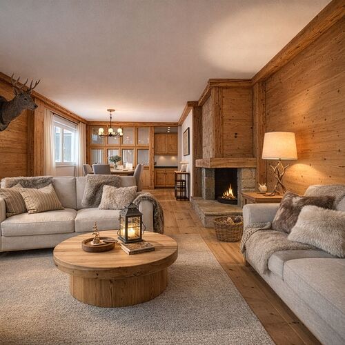 Geschmackvolles 5-Zimmer-Wohnjuwel im alpinen Chic