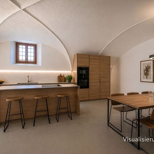 Historische 3.5-Zimmerwohnung mit Charme und Potenzial